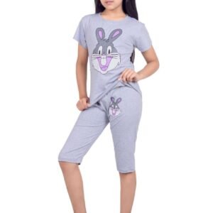 Girls Capri Set (Gray)